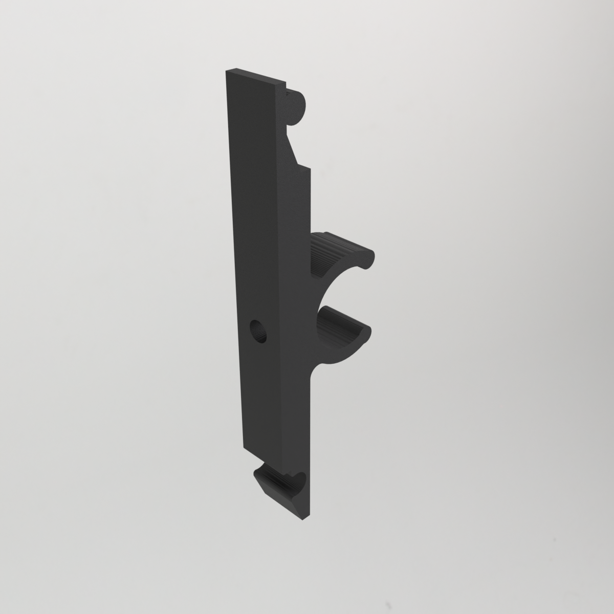 Chainable Broom Handle Clip – 22mm Cabinet Holder