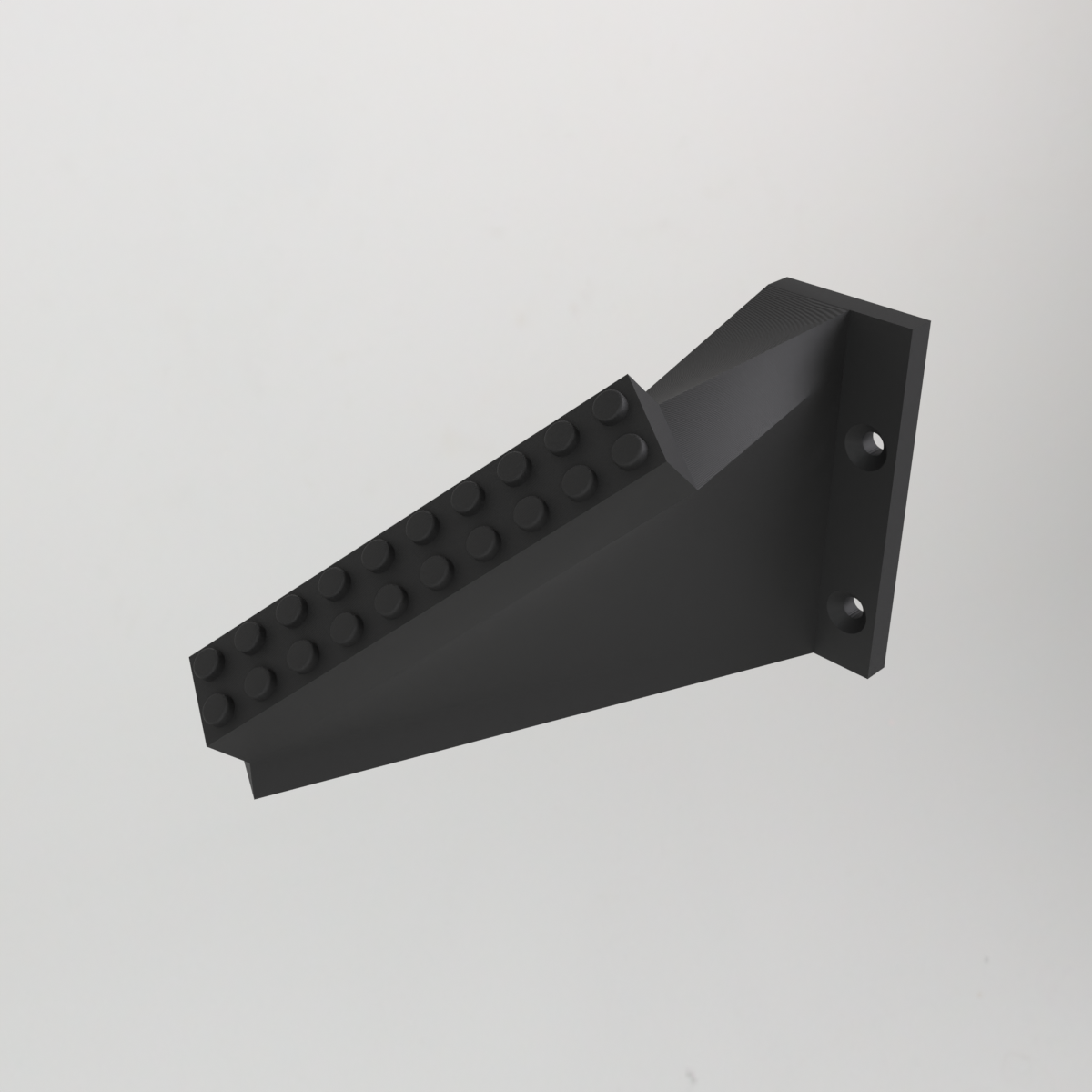 LEGO Compatible Wall Mount for Set 76107