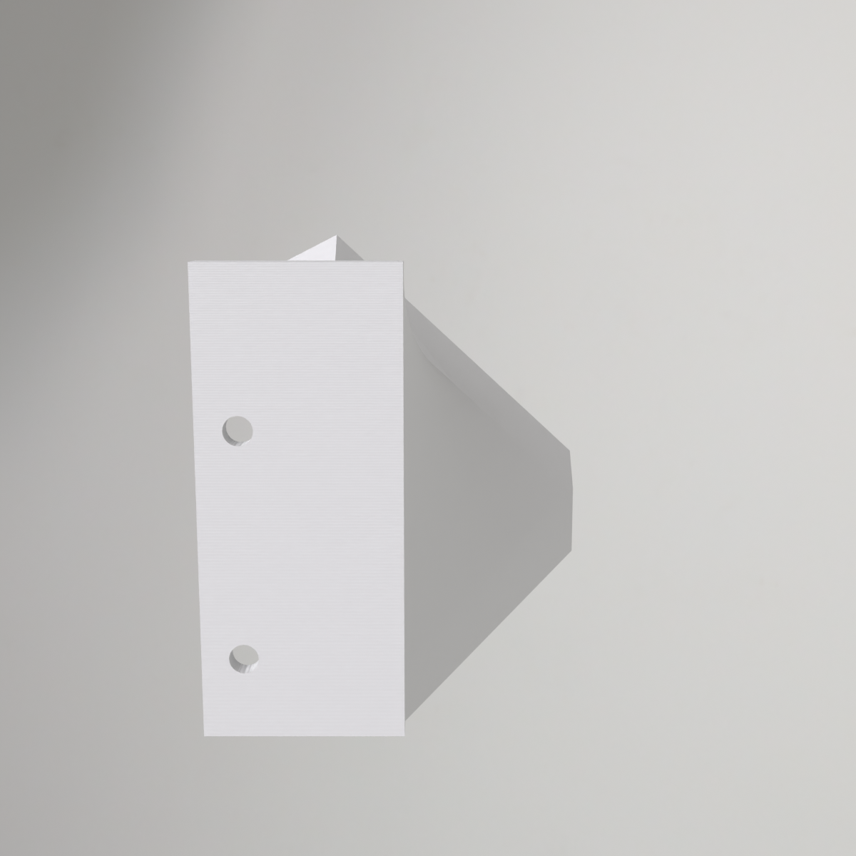 LEGO Compatible Wall Mount for Set 76107