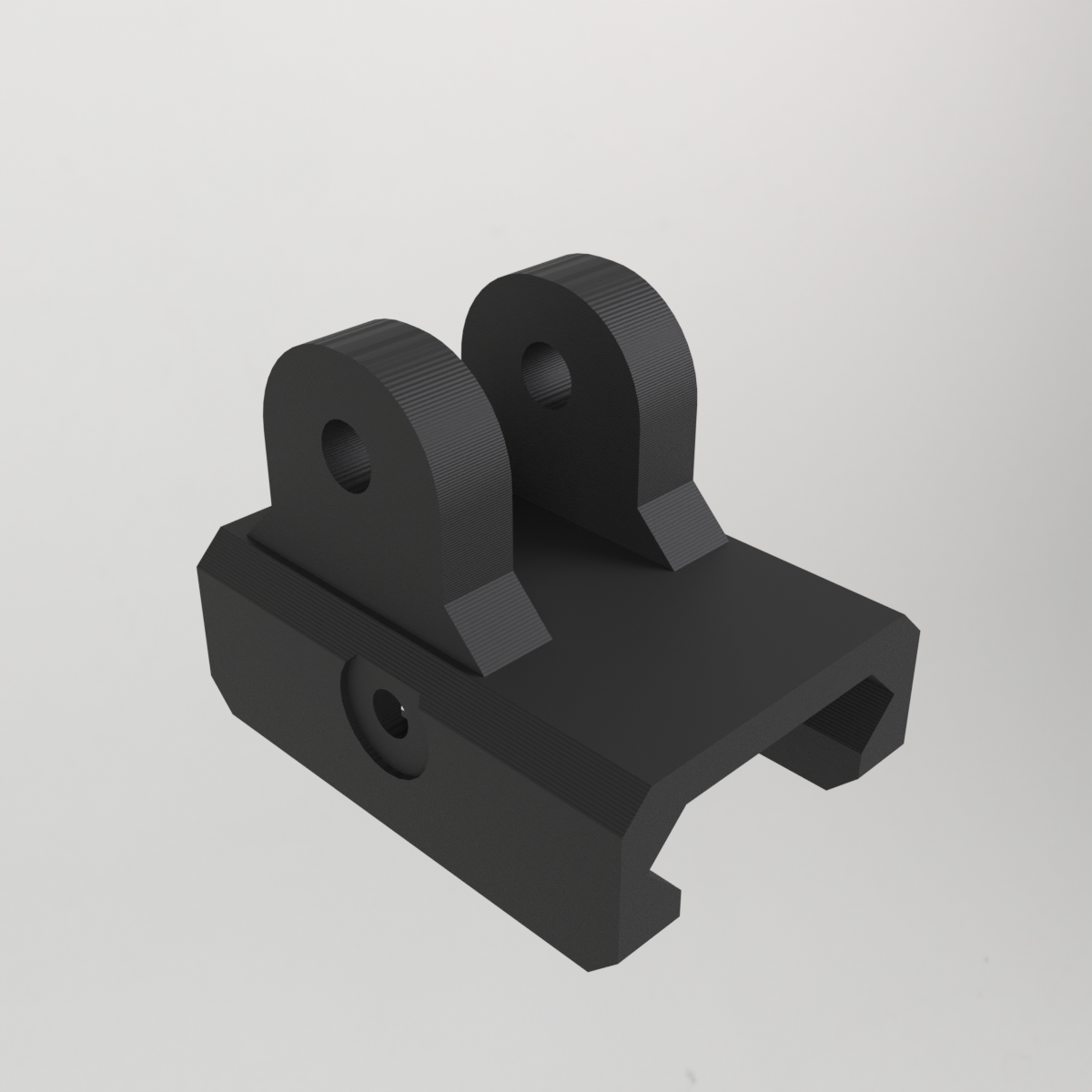 Picatinny Bike Mount for 26mm Handlebars