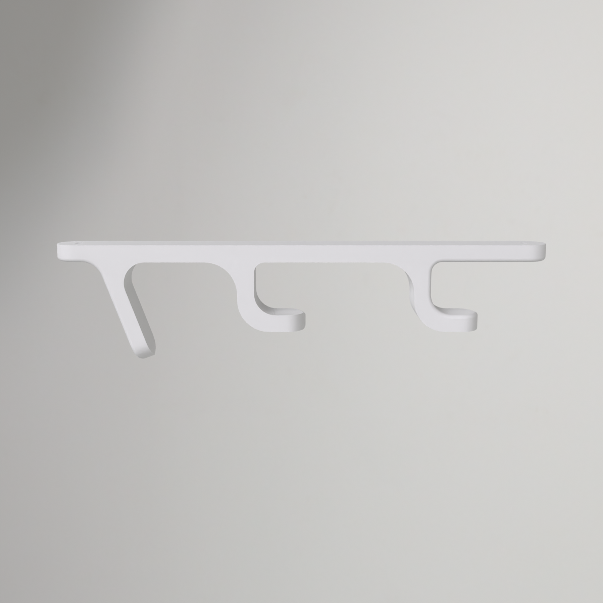 Ski and Poles Wall Mount