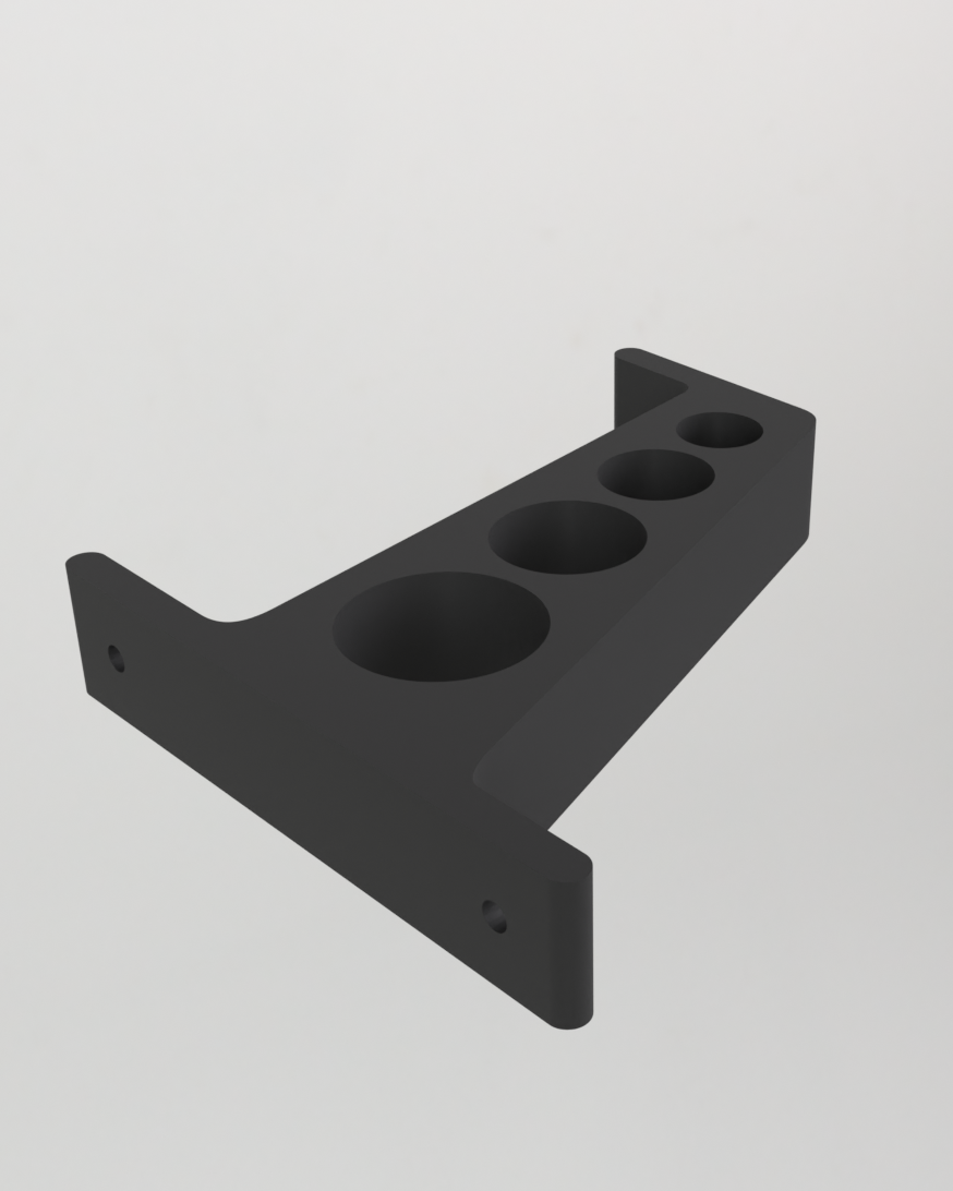 Helmet Wall Mount for Motorcycle, MX & MTB Helmets