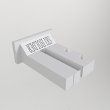 Ski and Pole Holder – Wall Mount for One Set