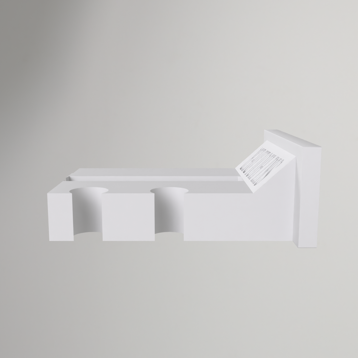 Ski and Pole Holder – Wall Mount for One Set