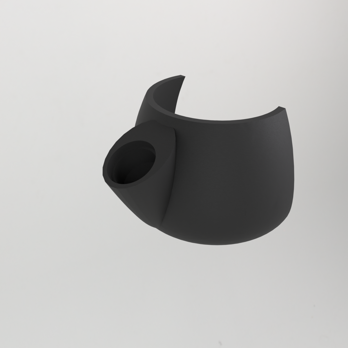 Shure 520DX Bullet Mic Holder with Angled Stand Mount