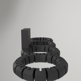 AA/AAA Battery Organizer with Charged/Empty Indicator