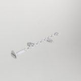 Bird Cage Hanging Chain Toy with Vine Leaf Charms