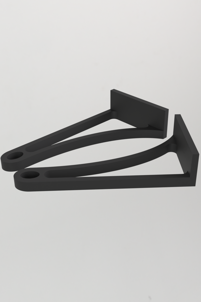 Bird Shower Perch – Tile-Mount Parrot Bath Bracket