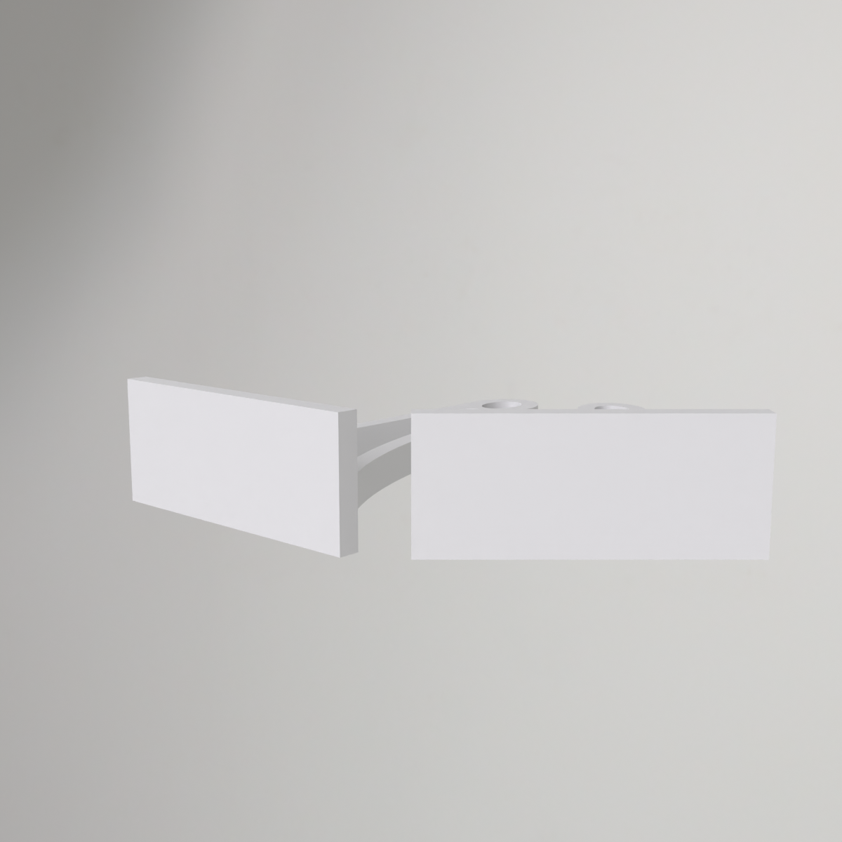 Bird Shower Perch – Tile-Mount Parrot Bath Bracket