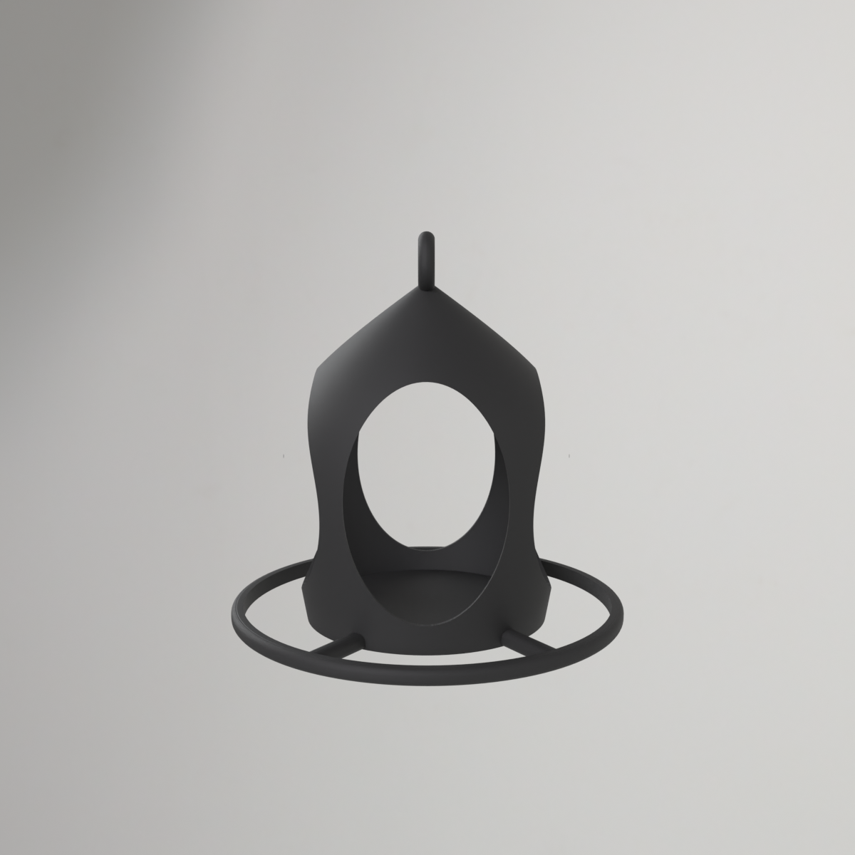 Bird Feeder with Drainage – Ready to Hang Outside