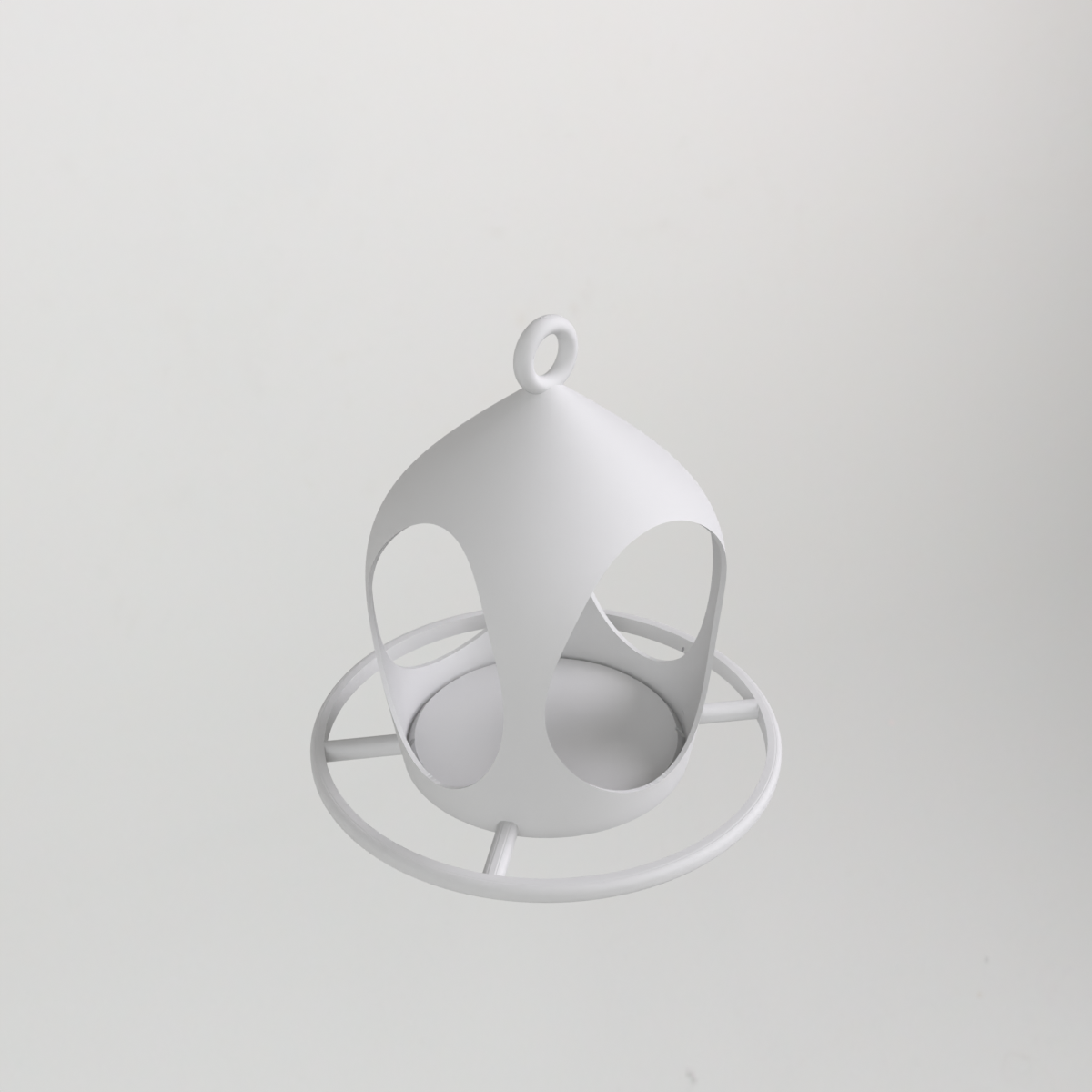 Bird Feeder with Drainage – Ready to Hang Outside