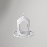 Bird Feeder with Drainage – Ready to Hang Outside