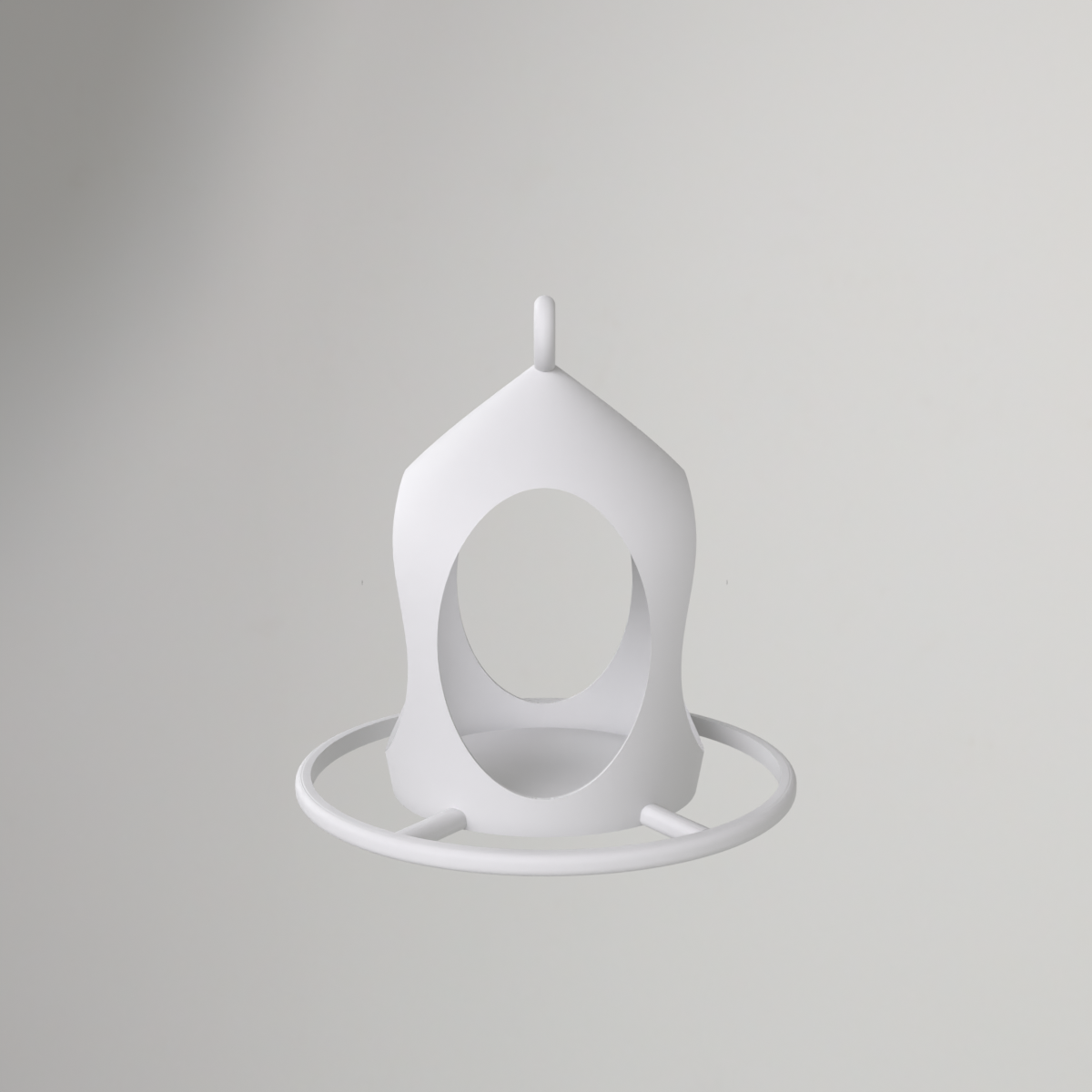 Bird Feeder with Drainage – Ready to Hang Outside