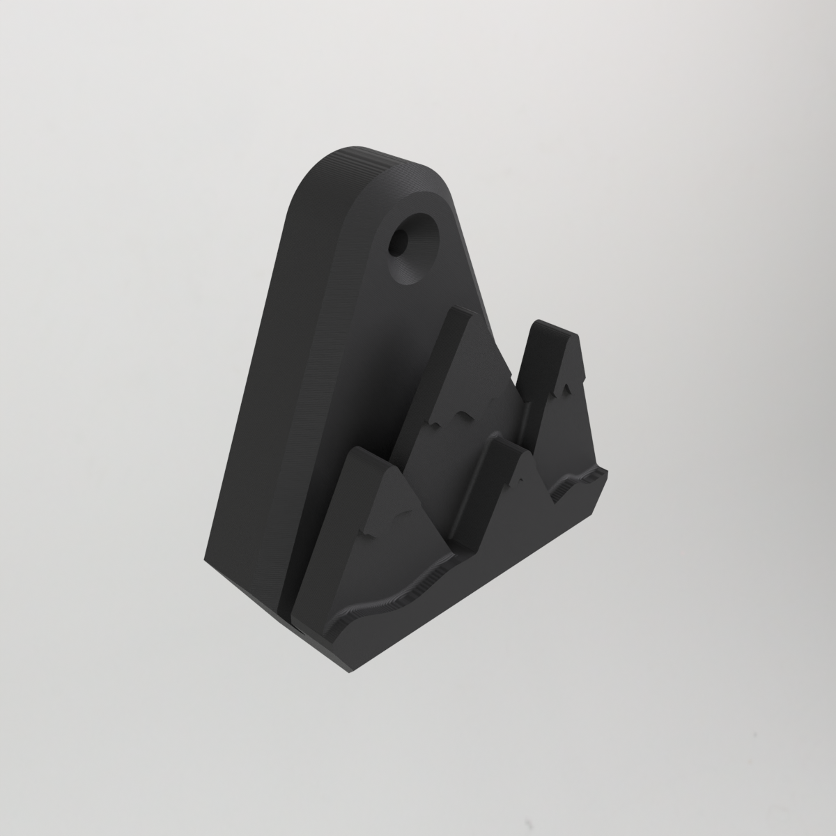 Snowboard Hidden Hole Wall Mount