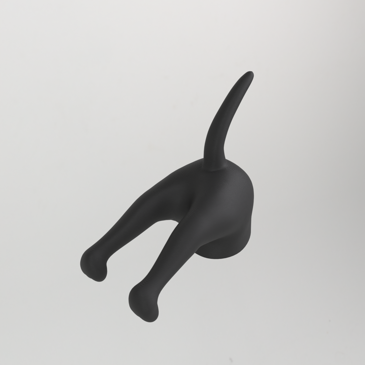 Dog Butt Leash Hook – Funny Wall Hanger for Dog Leads