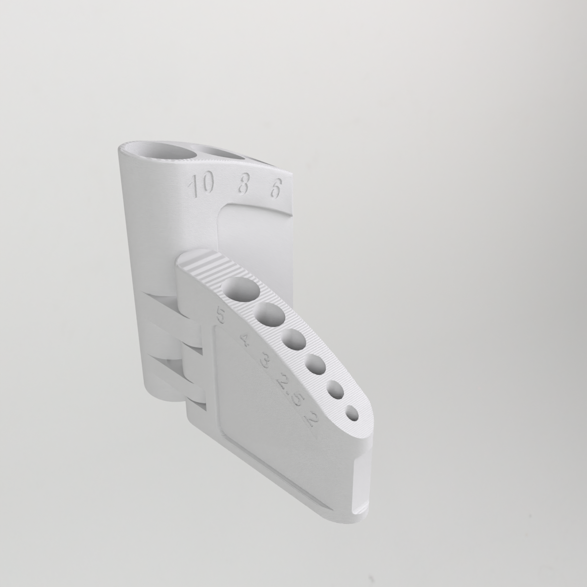 Foldable Hex Wrench Holder for Cycling