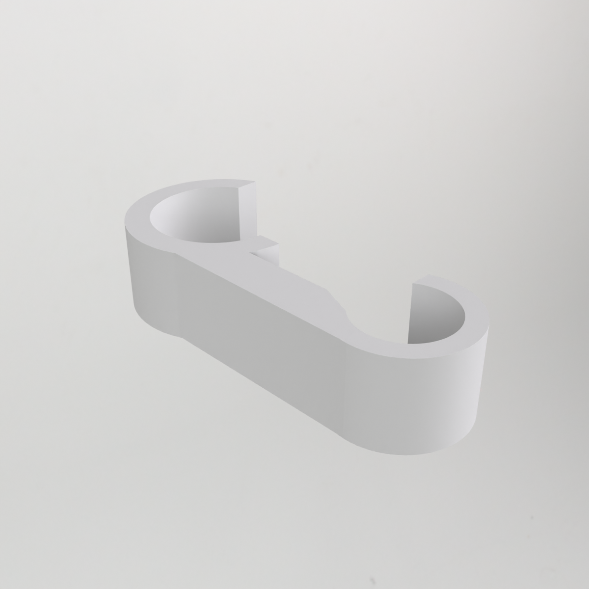 Pipe Coat Hook – Snap-Fit for 22mm / 7/8" Pipe