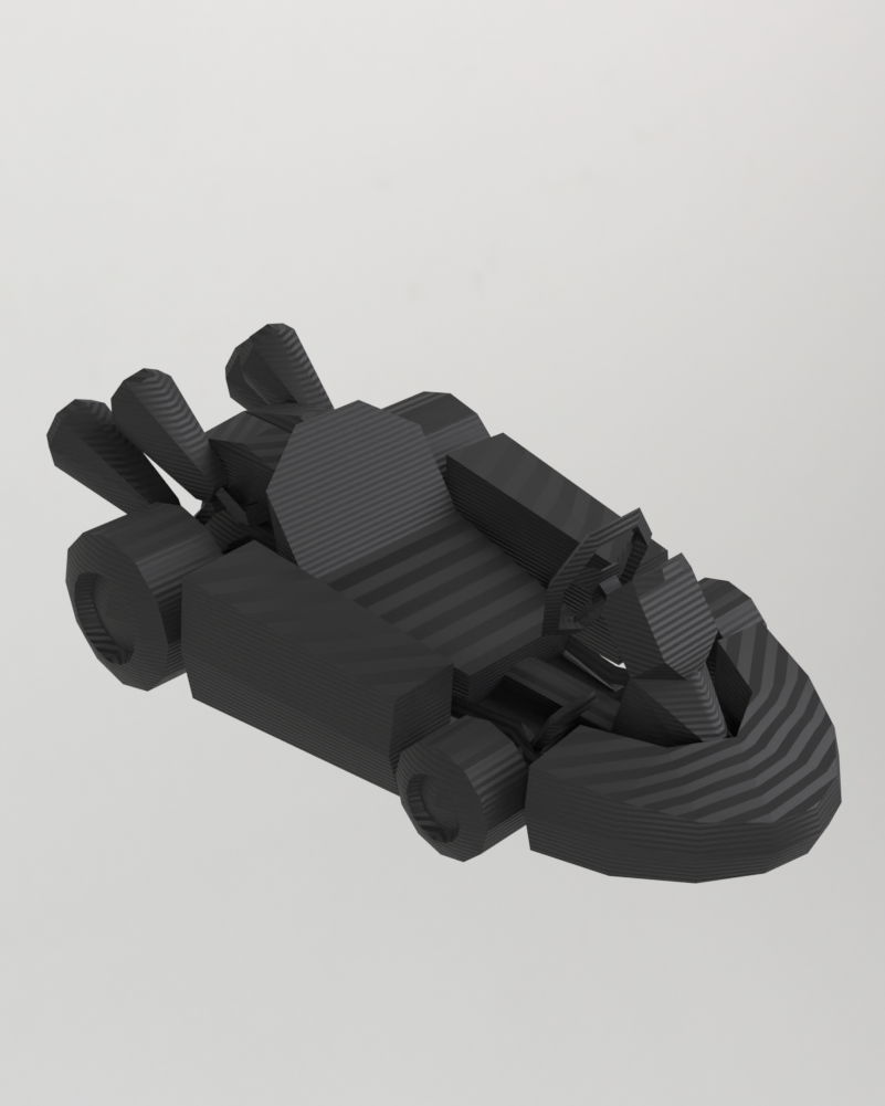 Mario Kart Wii 3D Model Game Asset