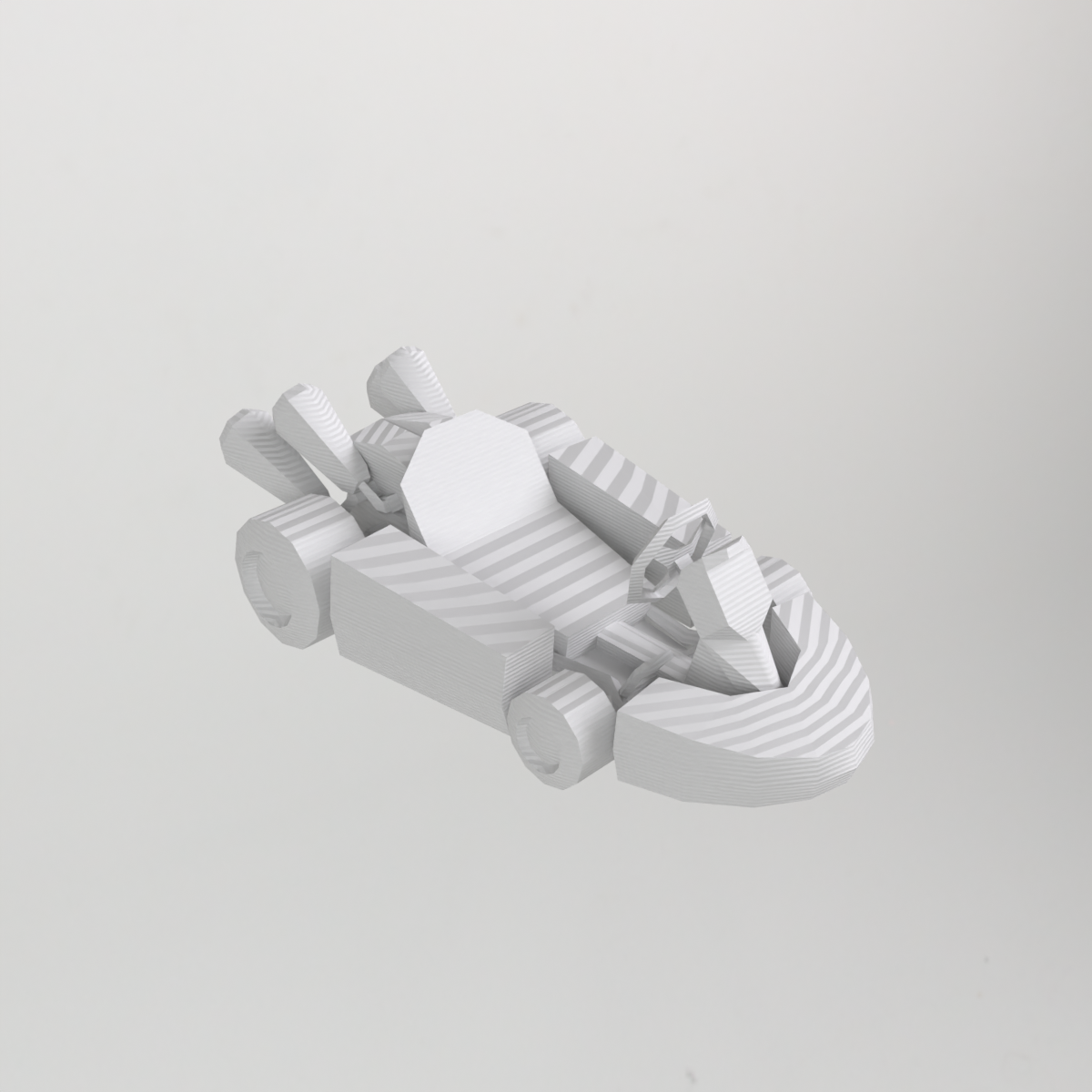 Mario Kart Wii 3D Model Game Asset