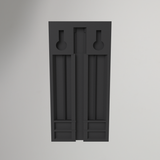 Stackable Battery Organizer with Wall Mount – AA & AAA