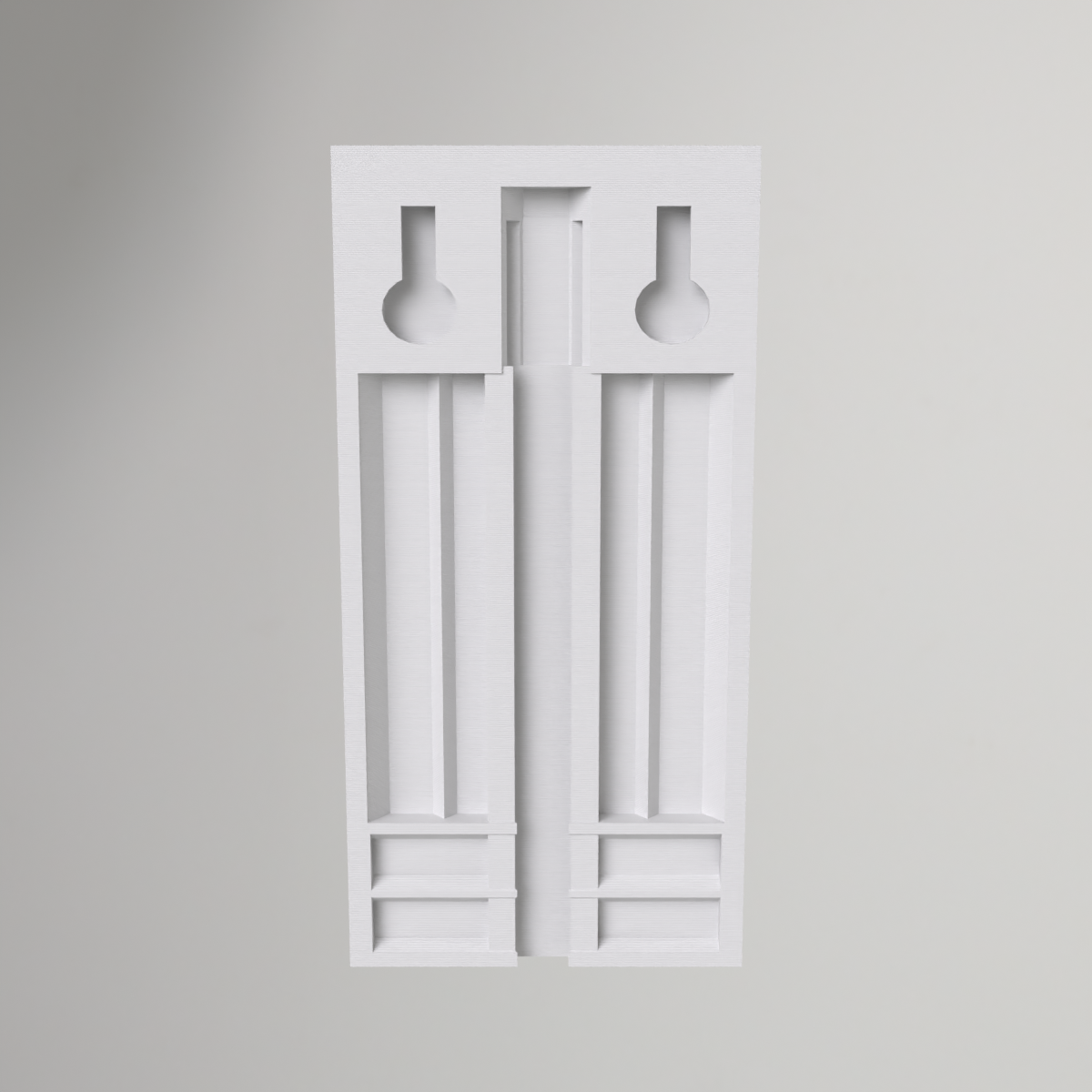 Stackable Battery Organizer with Wall Mount – AA & AAA