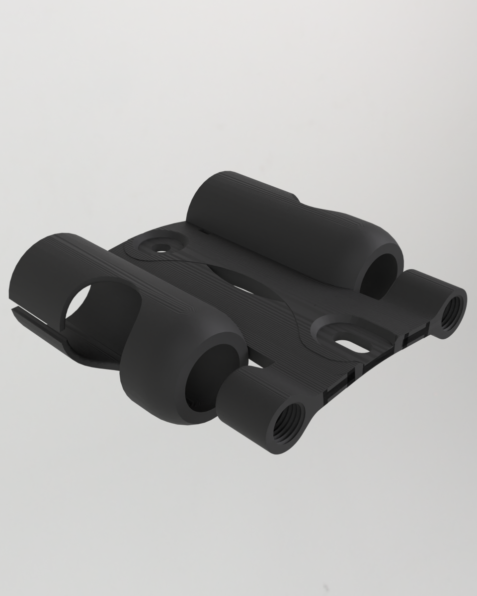 Bicycle Bottle Cage CO2 Bracket x2 | Standard Screw Spacing