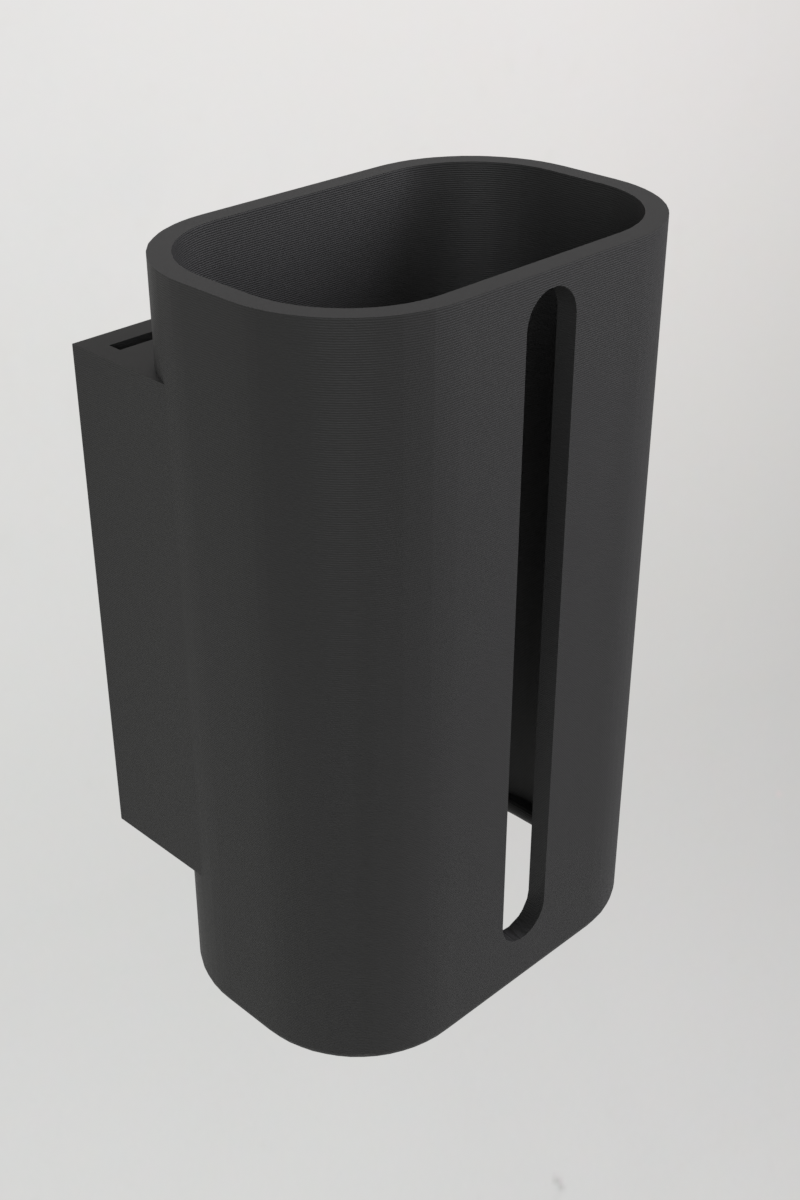 DJI Goggle Battery Holder & Cable Wrap for Fat Strap