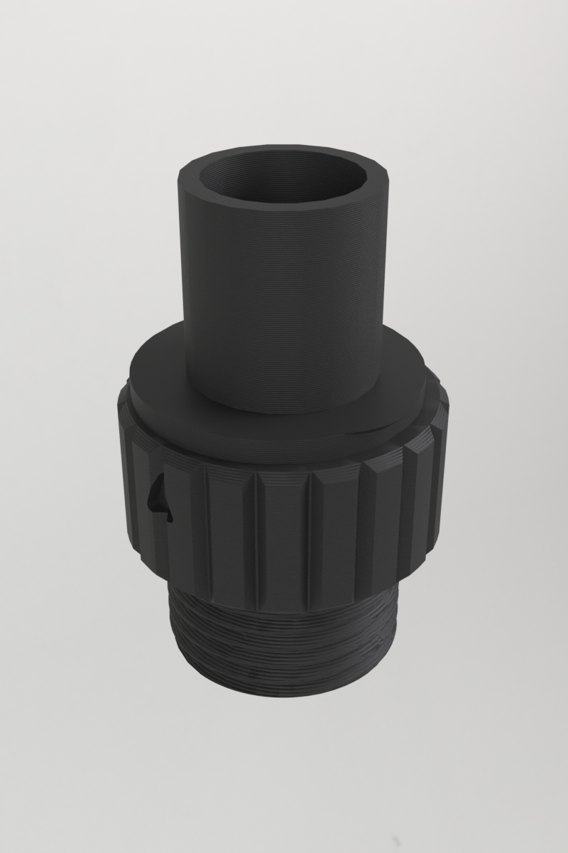 Garden Hose Adapter for Rain Barrel Downspout Diverter