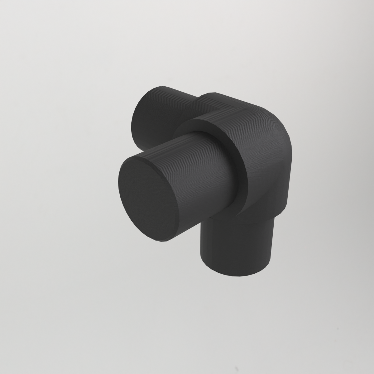 1 Inch PVC 3-Way Elbow Joint – Custom Fit Connector