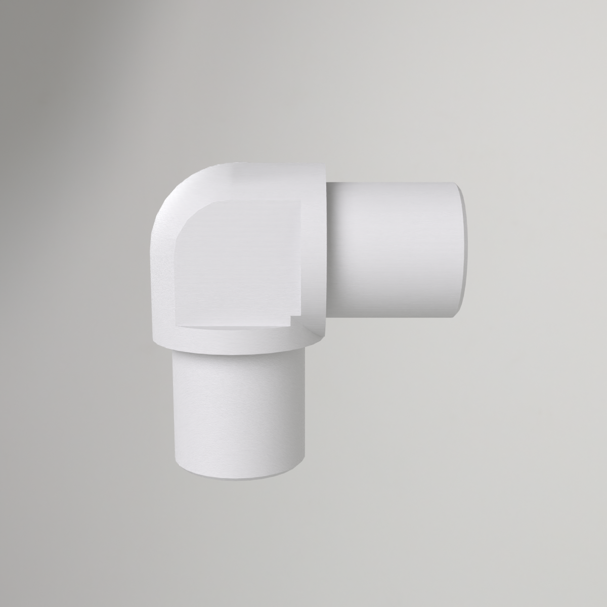 1 Inch PVC 3-Way Elbow Joint – Custom Fit Connector