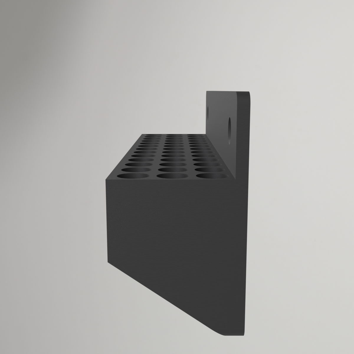 Wall-Mounted Screwdriver Bit Holder – 39 Bits
