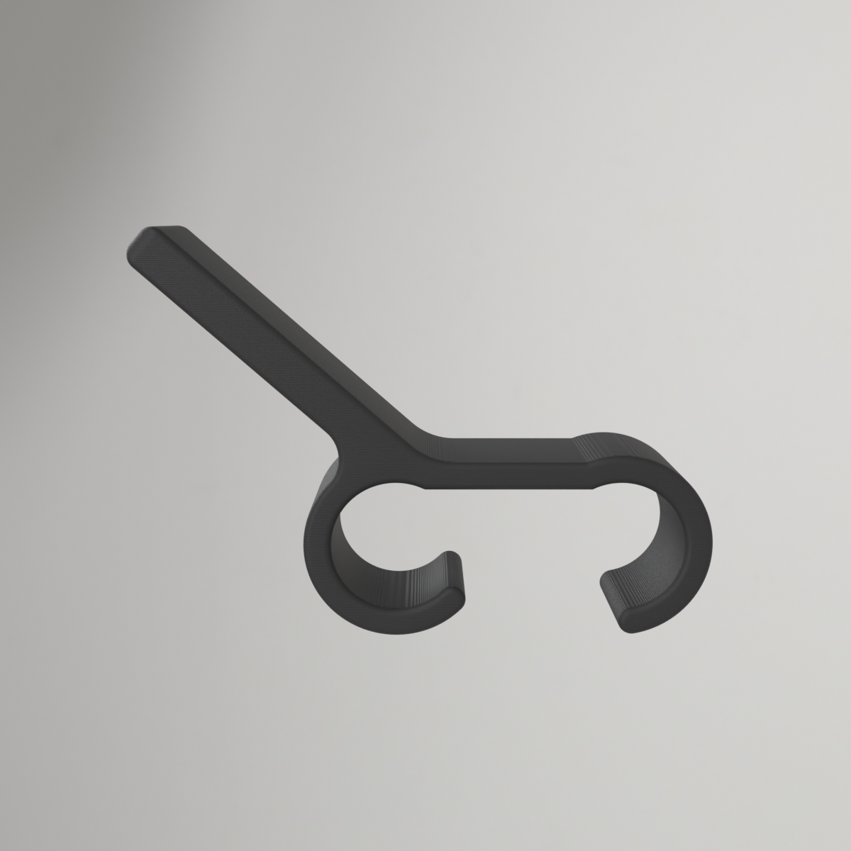 Custom-fit Towel Hook for Heated Towel Rails