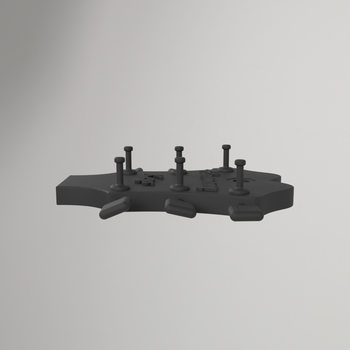 Guitar Headstock Key Hanger – Wall Mount