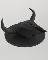 Bull Skull Wall Hook / Decorative Stand