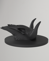 Bull Skull Wall Hook / Decorative Stand
