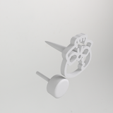 Skull Yarn Holder – Decorative Yarn Spinner