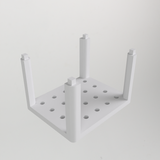 Crochet Hook Holder with Snap Assembly