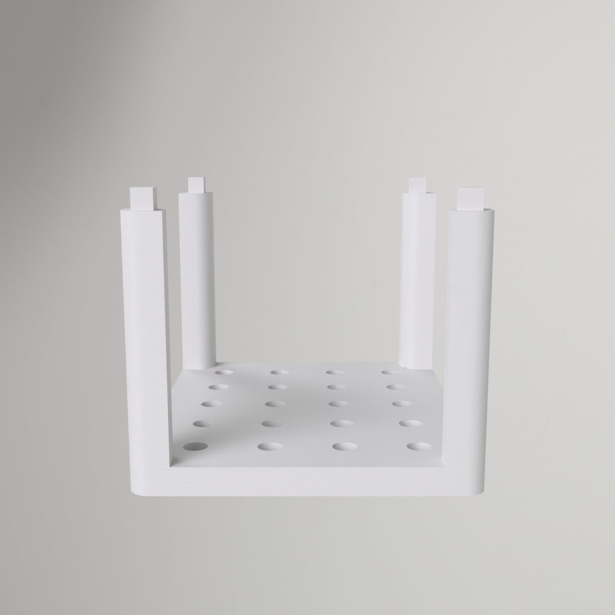 Crochet Hook Holder with Snap Assembly