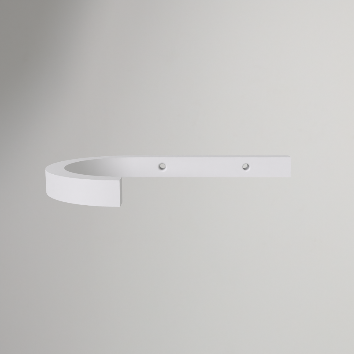 Wall Mount J Hook for Mops, Brooms & Long Handles