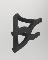 Wall Mounted Guitar Holder – Screw Mount Bracket