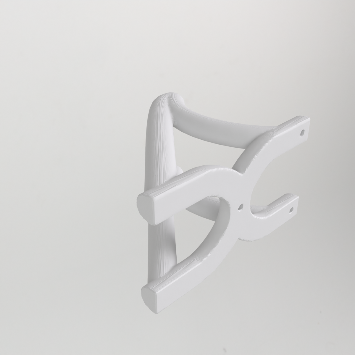 Wall Mounted Guitar Holder – Screw Mount Bracket