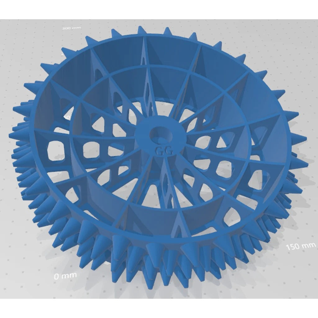 Off-Road Wheels for Bosch Indego 1200 — view 3