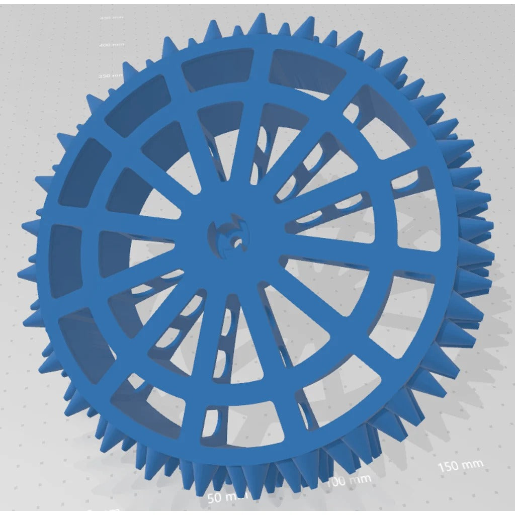 Off-Road Wheels for Bosch Indego 1200 — view 4