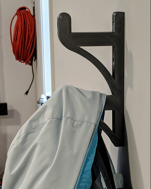 Heavy-Duty Garage Wall Hook for Clothes & Hoses