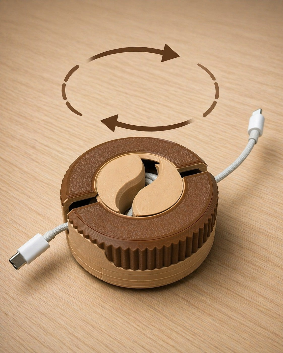 Ergonomischer Kabelaufroller – Ordentliche Kabel auf Anhieb