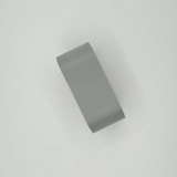 Close-up detail of the smooth curved edge of the necklace holder