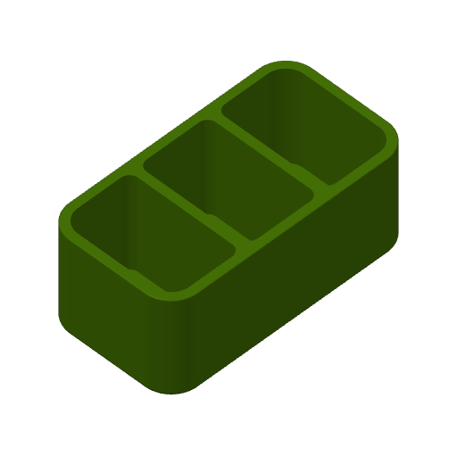 Minimalist remote control holder, clean lines and open design