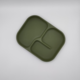 Empty catchall tray with Army Boy design, close-up view