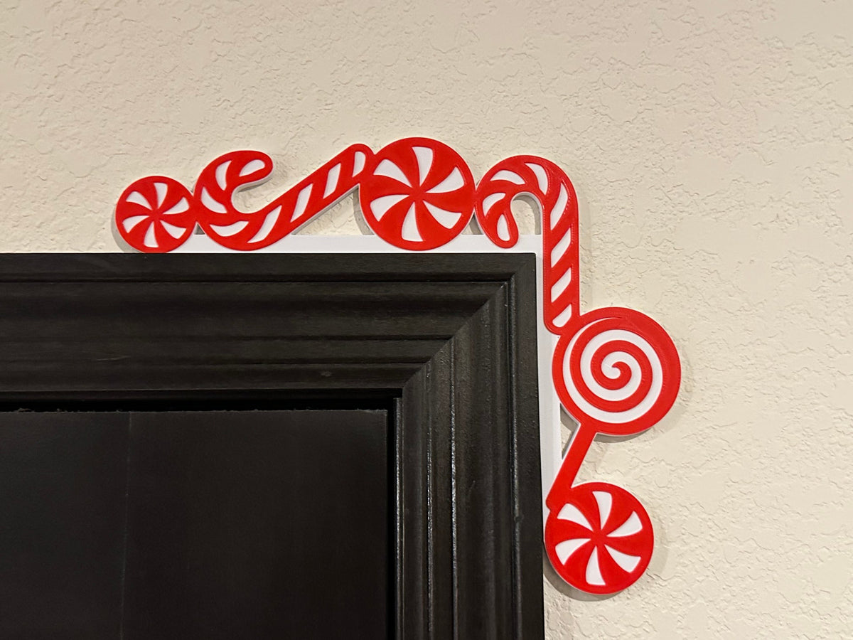 Türecken-Deko mit Zuckerstangen für die linke und rechte Seite