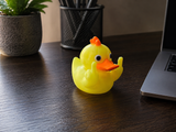 Freche Enten-Figur – Duck You V2 mit Stinkefingern